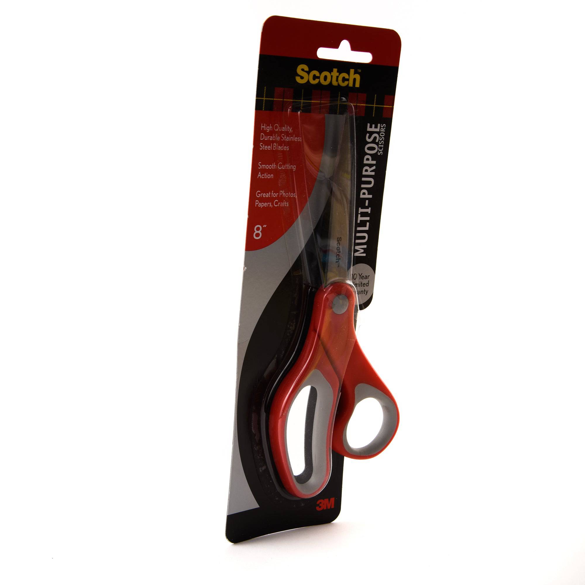 Scotch Multiporpose Scissors 1428. Stainless steel blade, 8 in (20cm) - Al Masam Stationery LLC