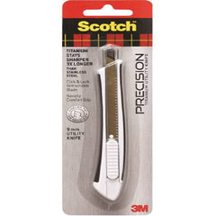 Scotch Titanium Utility Knife TI-KS. Precision Knife of 9mm blade - Al Masam Stationery LLC