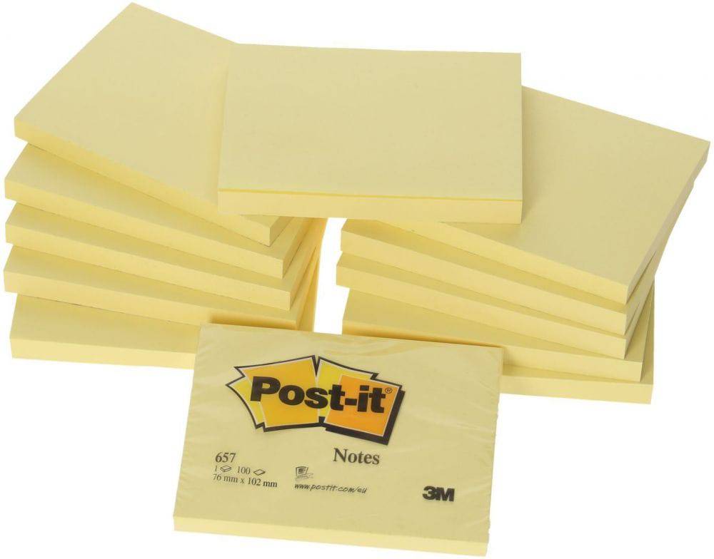 Post It 3M #657 4x3 inches - Al Masam Stationery LLC