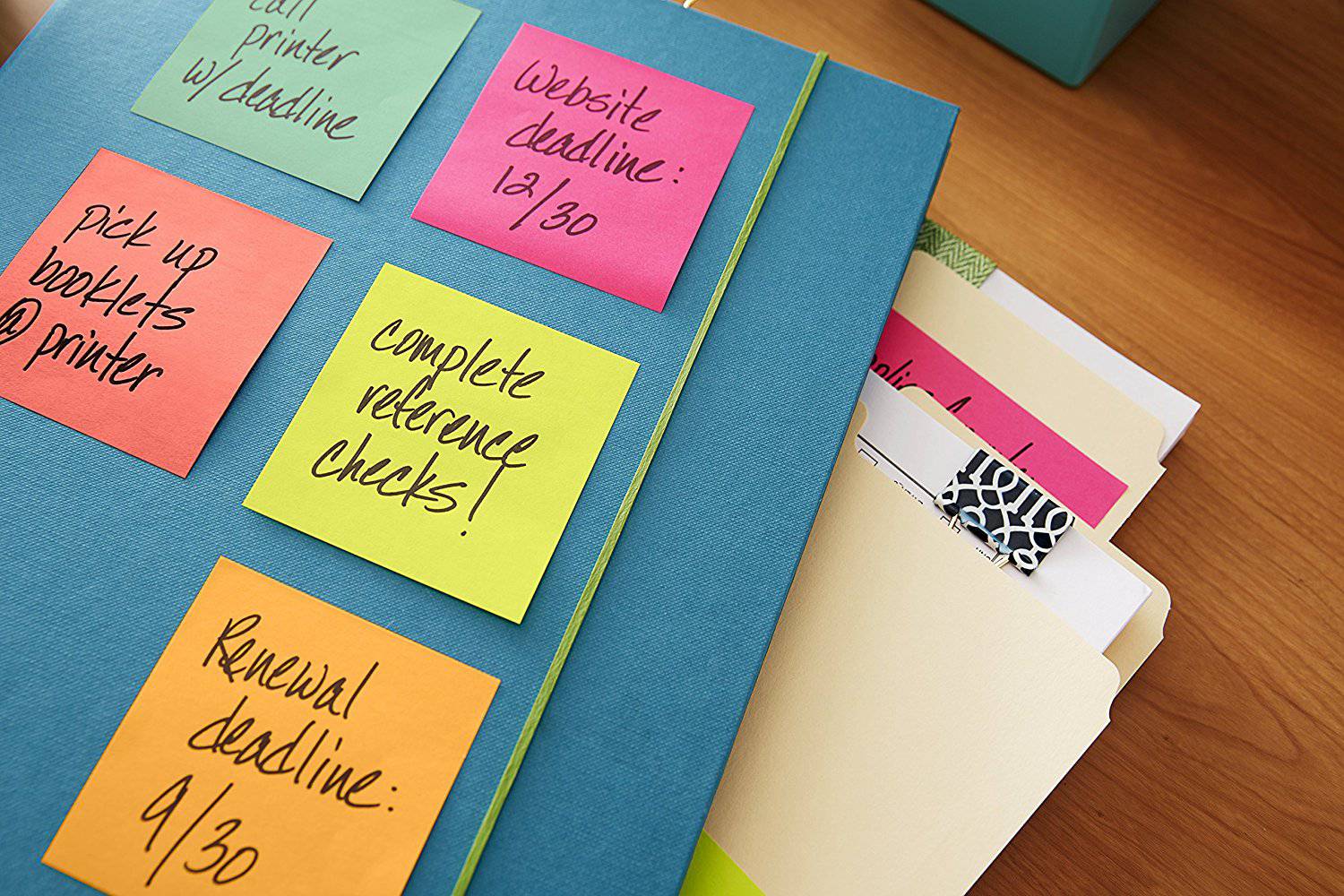 Post It # 654-5pk 3x3 inches 3M Secondary image