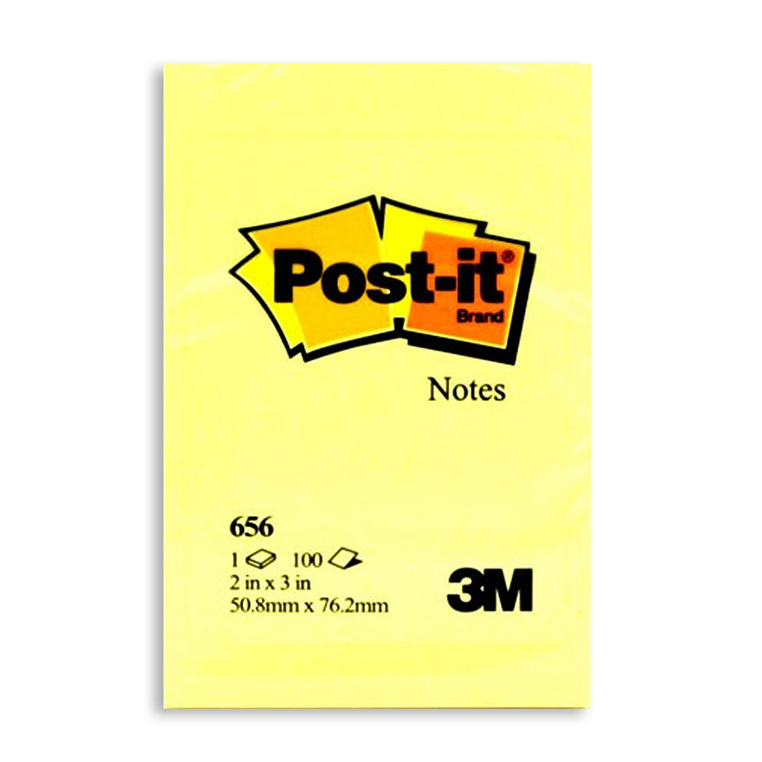 Post It Notes 2x3 Inch 3M - Al Masam Stationery LLC Main image