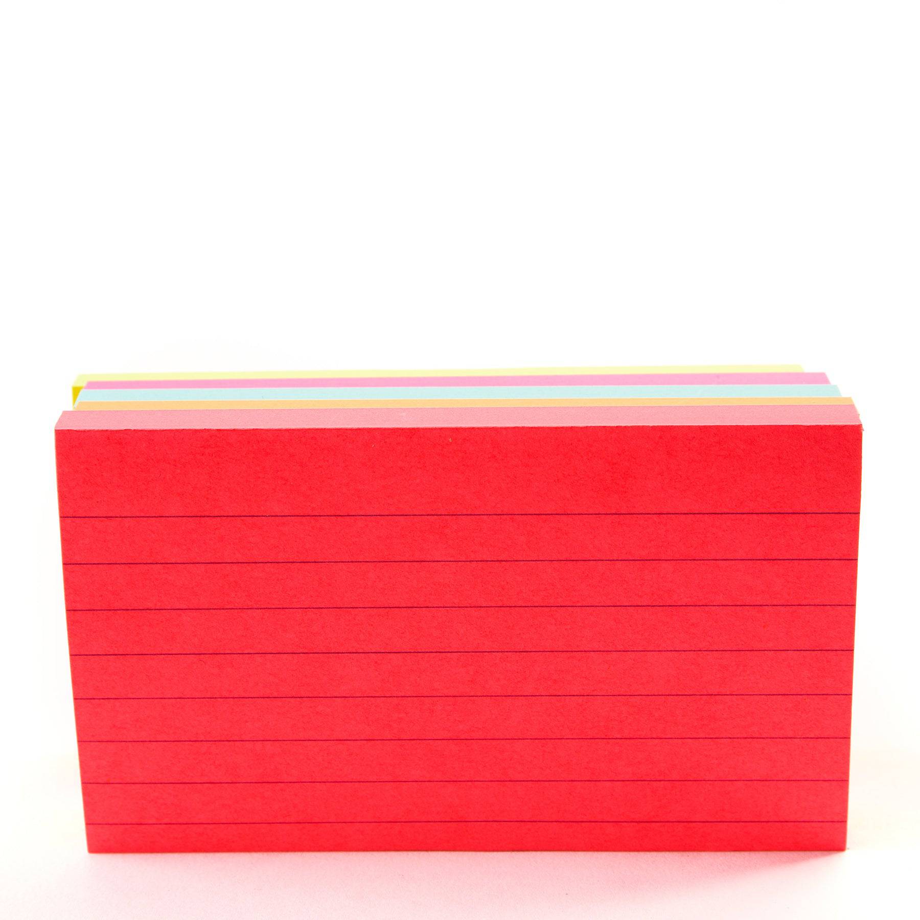 Post-it Notes Neon Colors 635-5AN. 3 x 5 in (76 mm x 127 mm), - Al Masam Stationery LLC