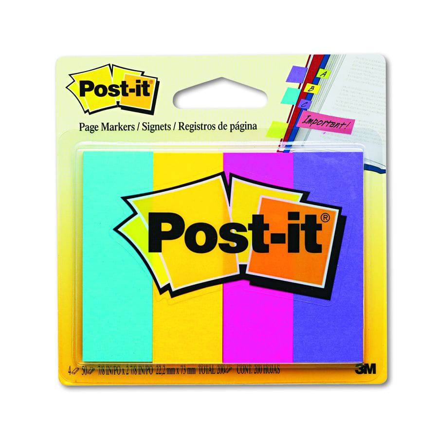 Post It Page Marker 671-4AU 3M - Al Masam Stationery LLC Main image