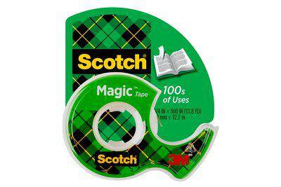 Scotch Magic Tape in Dispenser 1/2 x 450 in 12mm x 11.43m - Al Masam Stationery LLC Main image