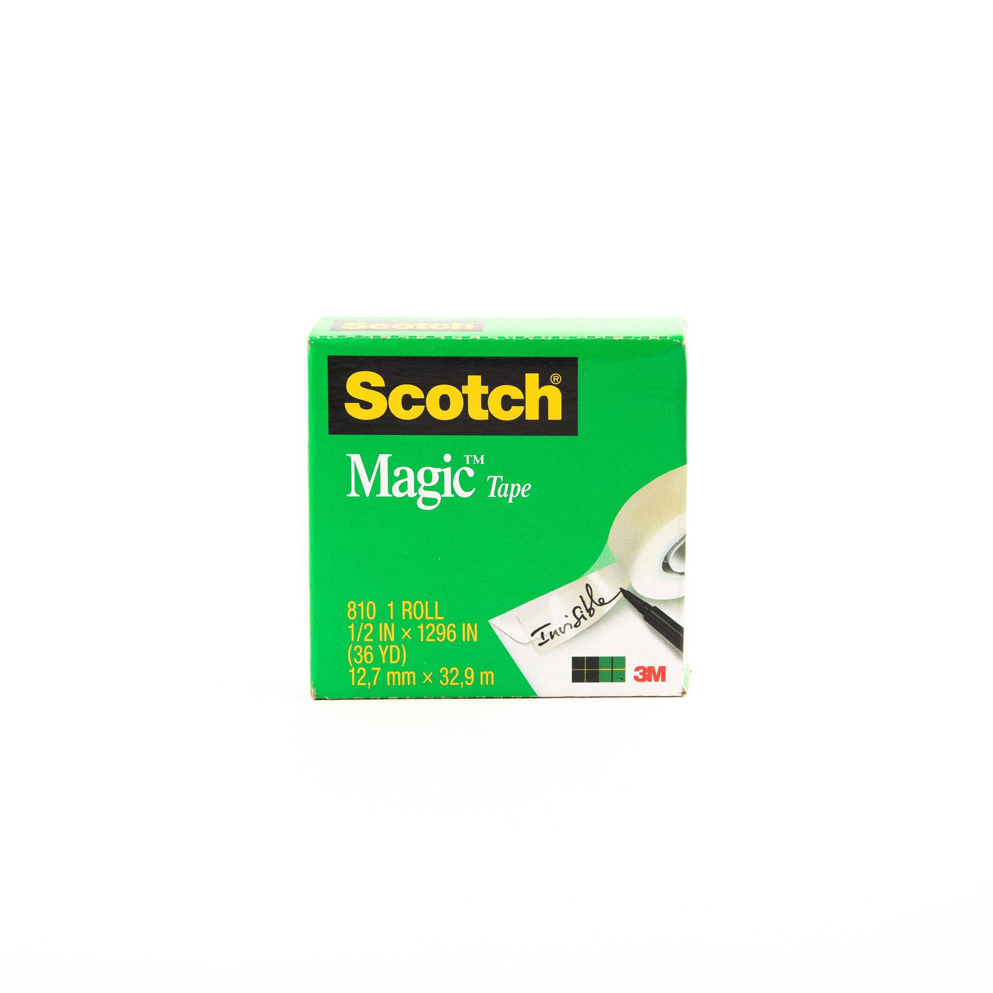 Scotch Magic Tape in Box 1/2 x 36 yd 12mm x 33m - Al Masam Stationery LLC