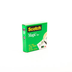 Scotch Magic Tape in Box 1/2 x 36 yd 12mm x 33m - Al Masam Stationery LLC