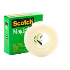 Scotch Magic Tape in Box 3/4 x 36 yd 19mm x 33m - Al Masam Stationery LLC