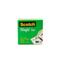 Scotch Magic Tape in Box 3/4 x 36 yd 19mm x 33m - Al Masam Stationery LLC