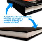 Zeiler HARDBACK MIXED  MEDIA CASE BOUND SKETCHBOOK-A5 - Al Masam Stationery LLC