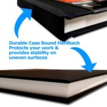 Zeiler HARDBACK MIXED  MEDIA CASE BOUND SKETCHBOOK-A5 - Al Masam Stationery LLC