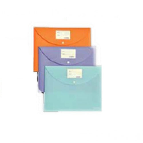Atlas Document Bag F/s with Card Button - (AS-F10038) - Al Masam Stationery LLC