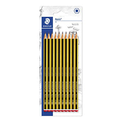 Staedtler Noris with rubber tip, Blister of 10 Pcs - Al Masam Stationery LLC