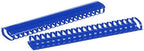 Blue Atlas A4 binding comb spine with 18mm spine width, designed for secure binding of documents.