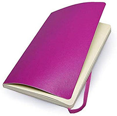 Moleskine Ruled Soft Cover Notebook Large Size Purple - Al Masam Stationery LLC