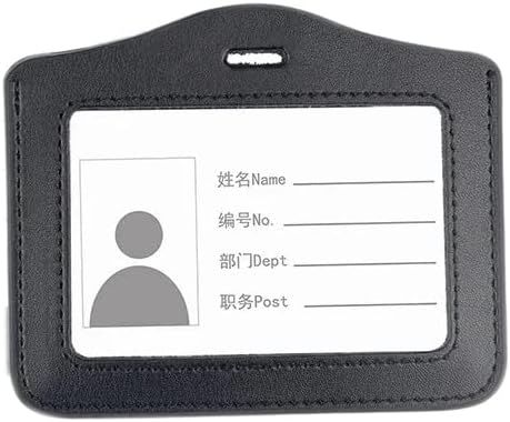 Grey PU Leather ID Card Holder – Model 2