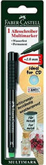 Faber-Castell Multimark Perm. M Black 1xBC - Al Masam Stationery LLC