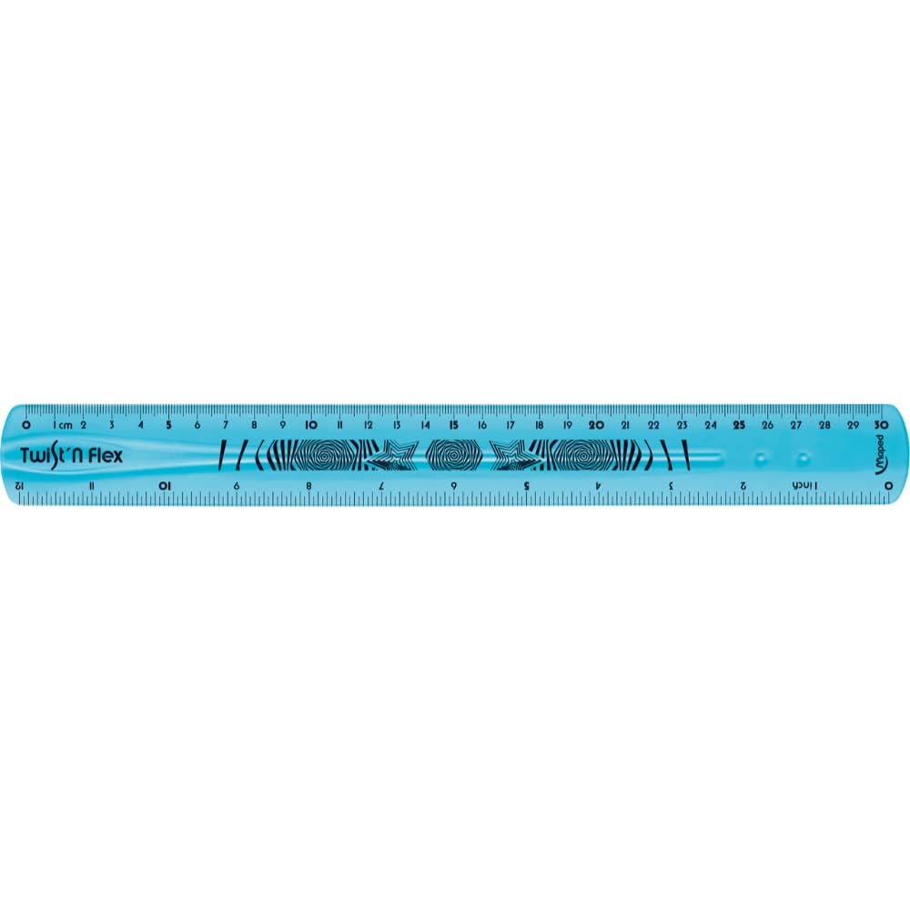 Mapped Essentails 12cm Ruler - Al Masam Stationery LLC