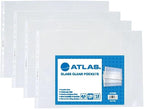 Atlas Glass Clear A3 PP Pocket File Folder 120 Micron