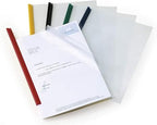 Atlas L Shape Folder A4 120m clear document folder with an L-shaped design for organized storage and easy access.