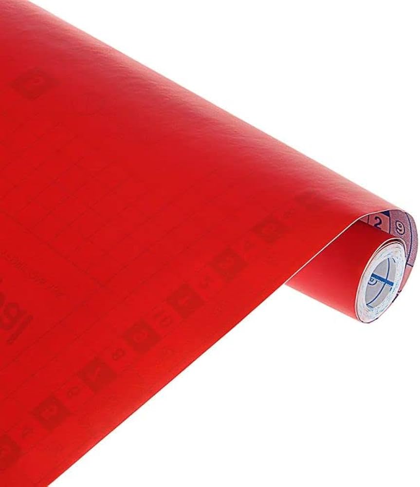 SADIPAL Self Adhesive Velvet Film-High S&T-0.45x1m-Red - Al Masam Stationery LLC