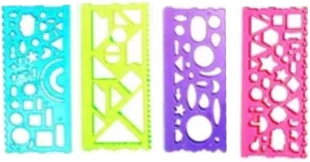 All Shapes Stencil Ruler for Drawing and School Projects Secondary image