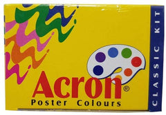 Pidilite Poster Color Acron Classic Set of 6 Colors - Al Masam Stationery LLC