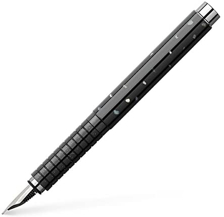 FABER-CASTELL FOUNTAIN PEN BASIC BK PERAL M - Al Masam Stationery LLC