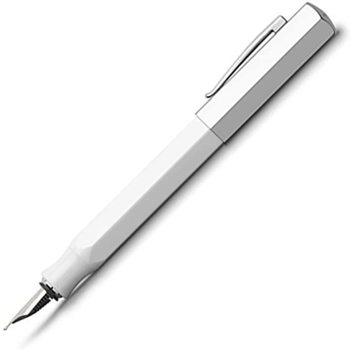 FABER-CASTELL FOUNTAIN PEN ONDORO WHITE F - Al Masam Stationery LLC