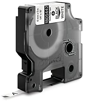 DYMO RH  P/P 6/5.5 Black / White Labels - Al Masam Stationery LLC