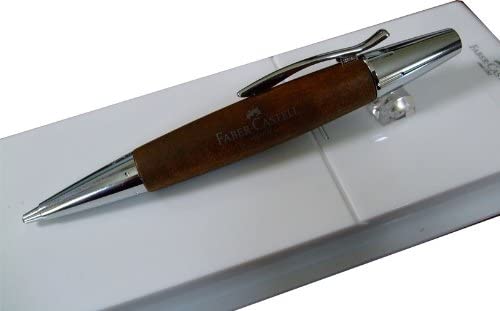 FABER-CASTELL PROP.PENCIL BROWN/CHROM - Al Masam Stationery LLC