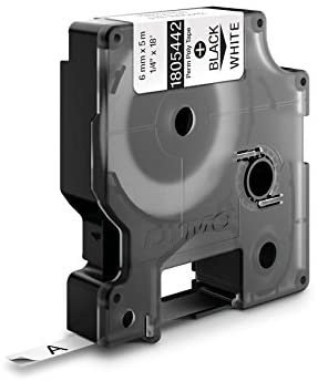 DYMO RH  P/P 6/5.5 Black / White Labels - Al Masam Stationery LLC
