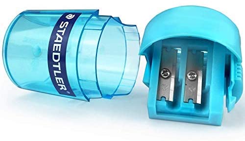 Staedtler 512-006 Double Hole Tub Sharpner Transparent - Al Masam Stationery LLC