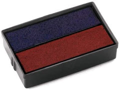These COLOP E/10/2 Spare Pads come in a convenient blue and red color and are perfect for replacing worn out pads. With high-quality materials and expert design, they provide reliable and long-lasting use. Keep your COLOP E/10/2 stamp looking sharp with these essential spare pads.  COLOP E/10/2 Replacement pads Blue/Red To fit P10, S120, S120W, S126, S16o