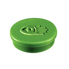 LEGAMASTER MAGNETS ROUND 30 MM PACK OF 4 GREEN - Al Masam Stationery LLC