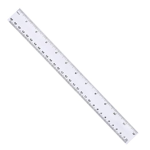 60cm Plastic Ruler for Measuring & Drawing