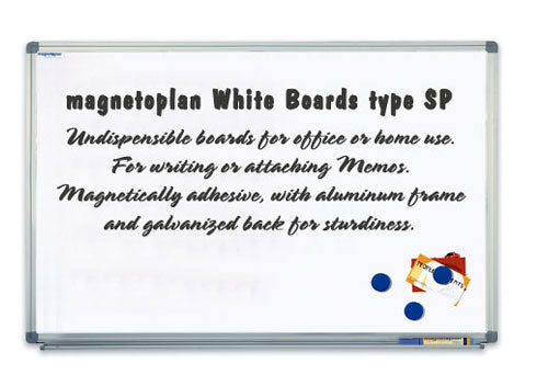 Magnetoplan Magnetic White Board (150Cm X 100Cm) - Al Masam Stationery LLC
