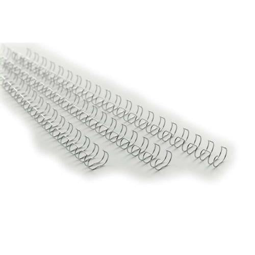 GBC BINDING WIRE 2:1 A4 , 21 HOLES12MM SILVER - Al Masam Stationery LLC