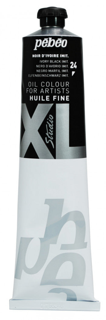 PEBEO XL FINE OIL 200ML IVORY BLACK - Al Masam Stationery LLC Main image