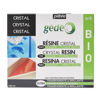 PEBEO KIT CRYSTAL RESIN BIO  750ML - Al Masam Stationery LLC Main image