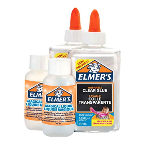 Elmer's Slime Adhesive Starter Kit Multicolor 8 Pieces - Al Masam Stationery LLC Main image