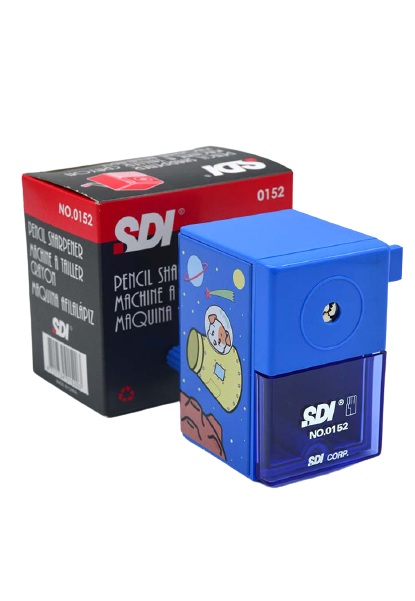 Hand Pencil Sharpener-0152 with clamp - Al Masam Stationery LLC