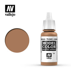 Vallejo 133:MODELCOLOR 843-17ML. CORK BROWN - Al Masam Stationery LLC