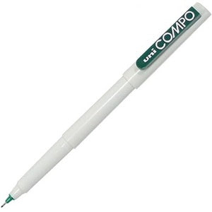 Mitsubishi Uni Compo 0.3mm Ultra Fine Green - Al Masam Stationery LLC Main image