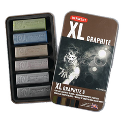 Derwent XL Graphite Tin 6 - Al Masam Stationery LLC