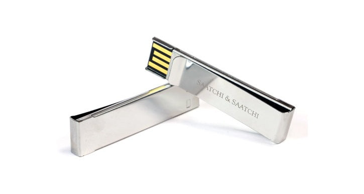 Metal Clip USB - Model 1 - Al Masam Stationery LLC