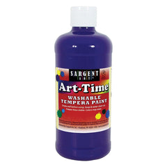 Sargent ART-TIME WASHABLE PAINT - 16 OZ. VIOLET - Al Masam Stationery LLC