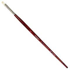 Daler Rowney Georgian Oil Brushes Series G36 Short Flat No. 4 - Al Masam Stationery LLC