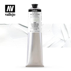 VALLEJO ACRYLIC ARTIST 303: 200 ML. TITANIUM WHITE RUTILE - Al Masam Stationery LLC