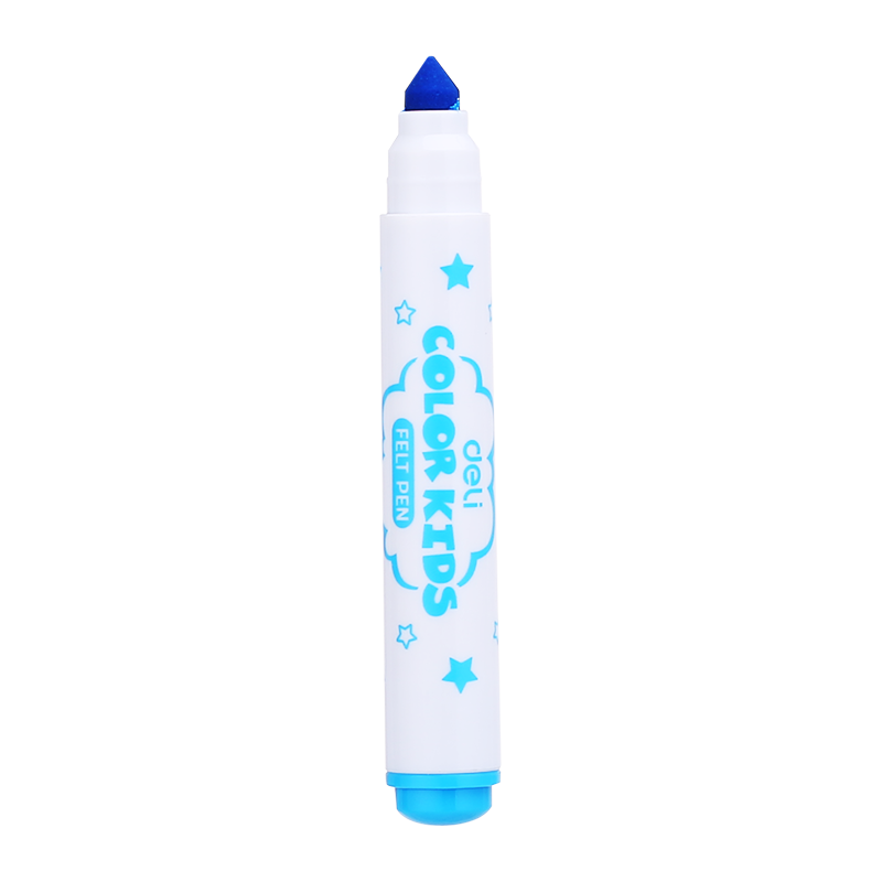 Deli Color Kids Felt Pen Washable 1.0-5.0mm 24C - Al Masam Stationery LLC