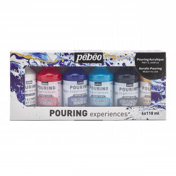 PEBEO SET POURING 6X118ML - Al Masam Stationery LLC Main image